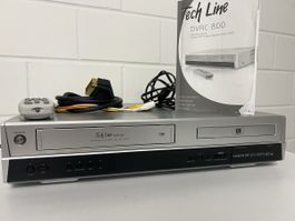 Tech Line DVRC 800 DVD/VHS Recorder - Nostalgie pur!
