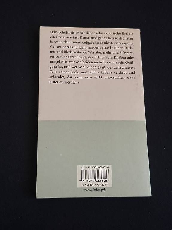 Libri: Unterm Rad - Hermann Hesse – Usato da Schlieren venduto da ads_h6l7 1