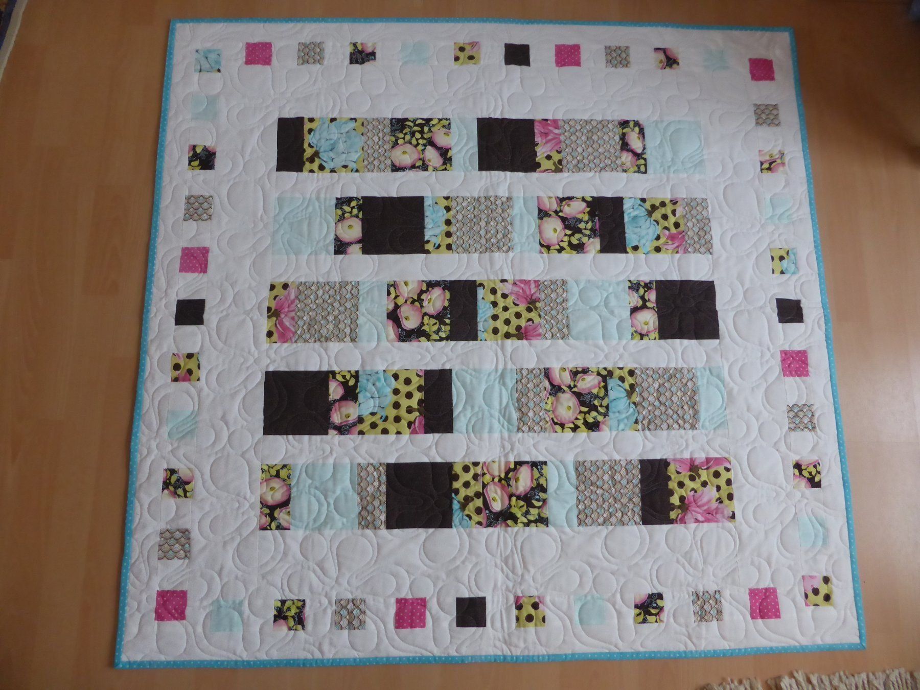 Coperte: Quilt Patchwork Decke - Babydecke – Nuovo (secondo la descrizione) da Brunnadern venduto da pinkfaden 4