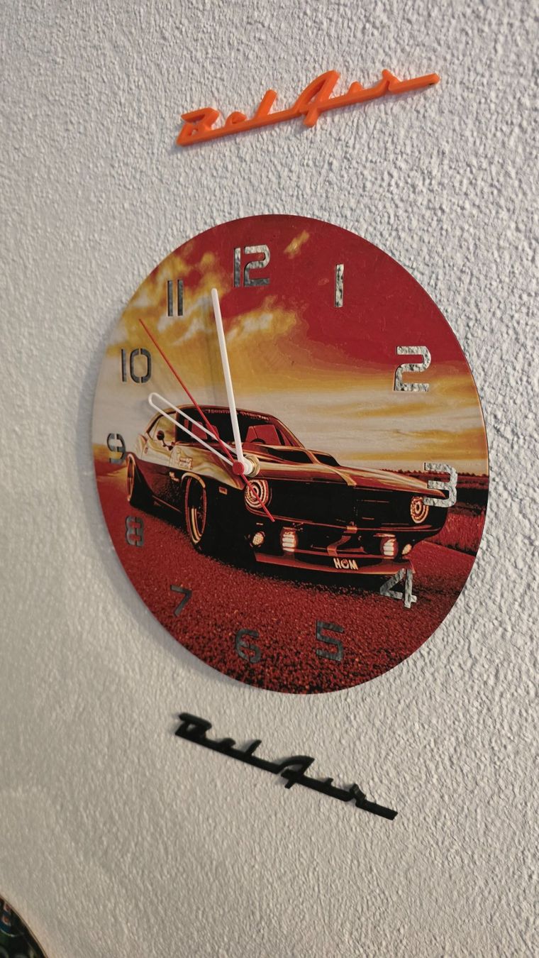 Stand- & Wanduhren: Plymouth Hemi Cuda Wanduhr Oldtimer – Neu (gemäss Beschreibung) aus Winznau von johny_wayne 2