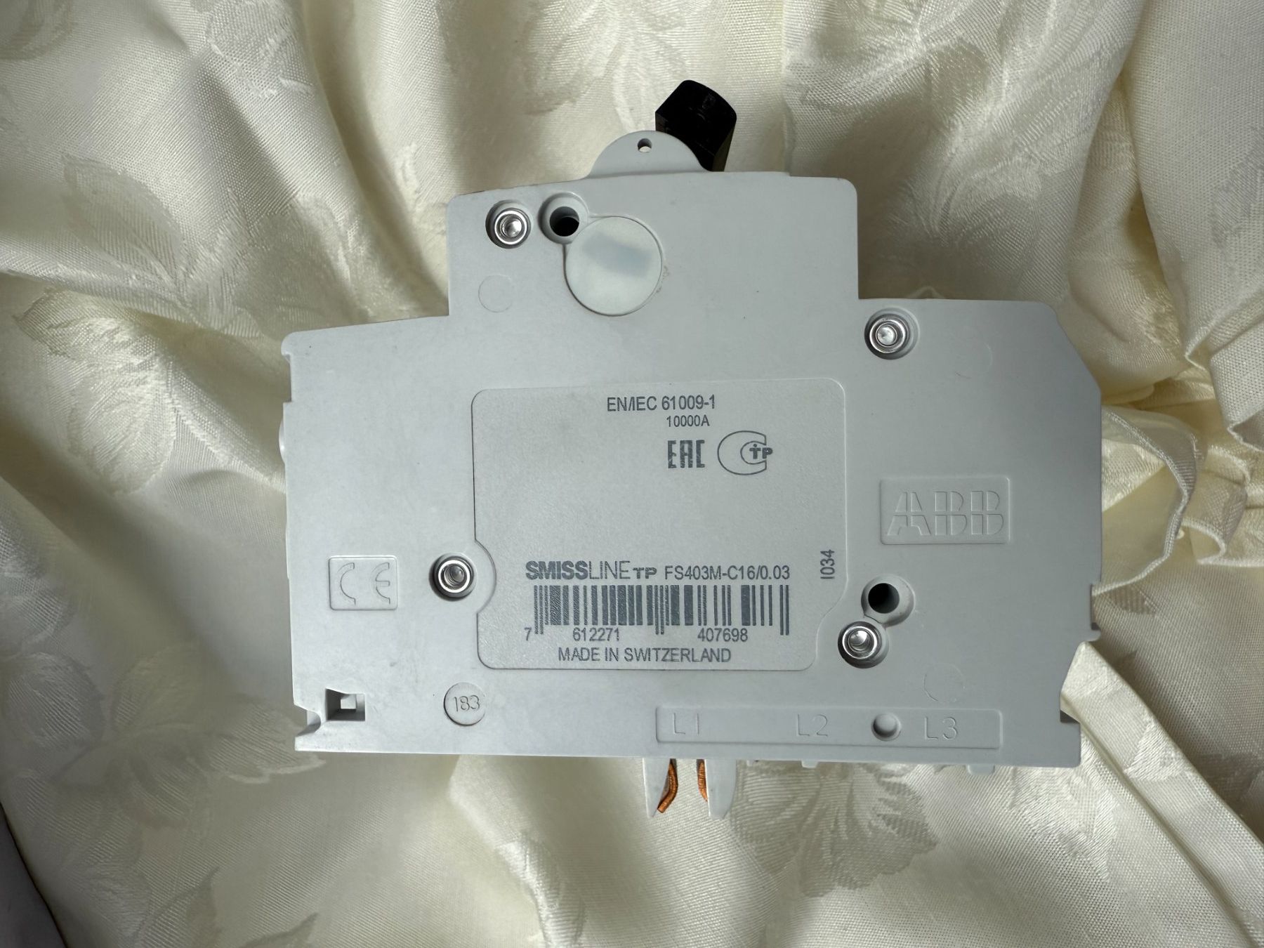 ABB Interruttori: ABB FS403M-C16/0.03 Differentialschalter NEU NP 290.- – Nuovo e nell'imballaggio originale da Vacallo venduto da cri_229f 2