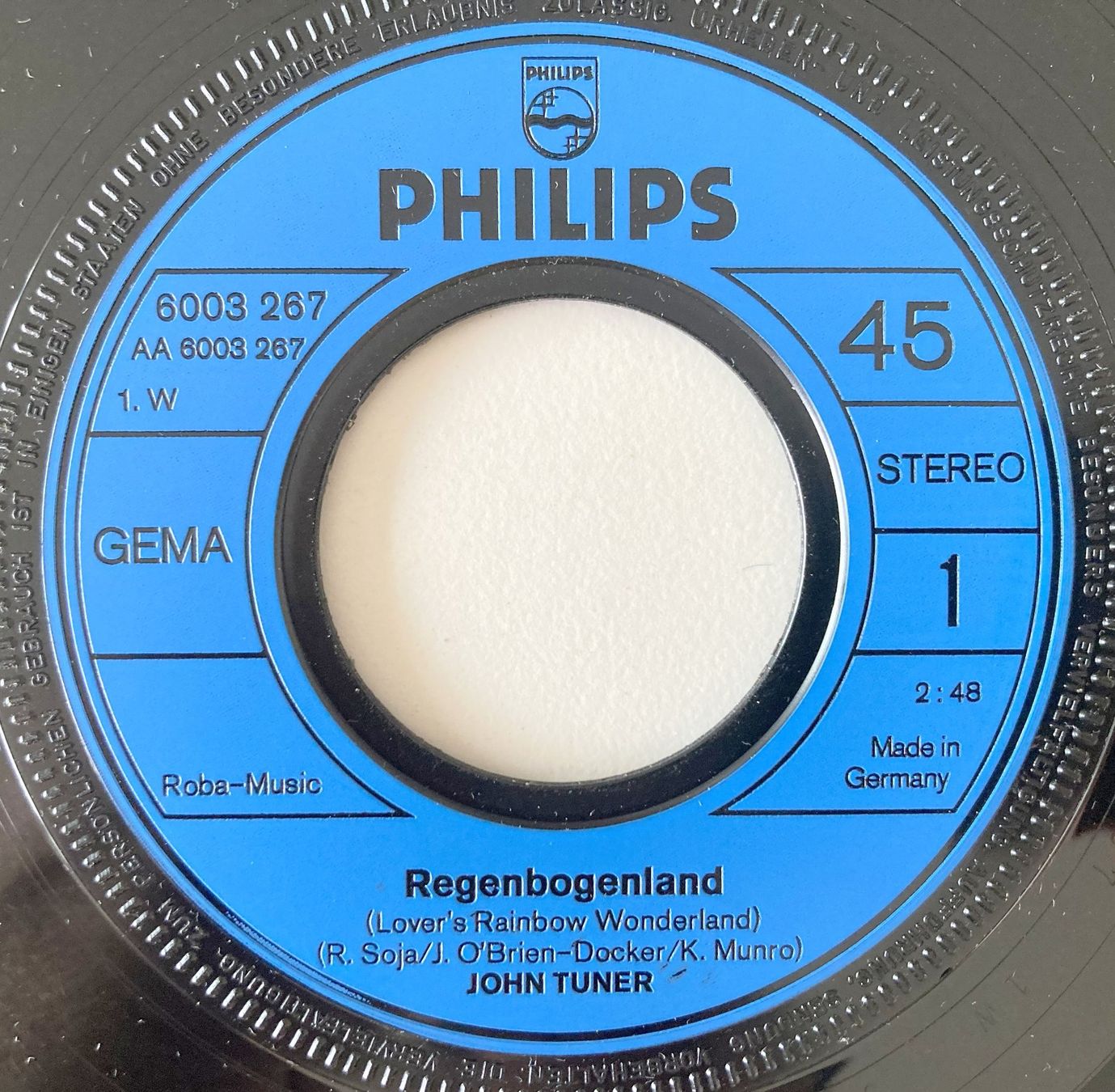 Schallplatten: JOHN TURNER - REGENBOGENLAND – Gebraucht aus Bottens von hotter-than-hell 2