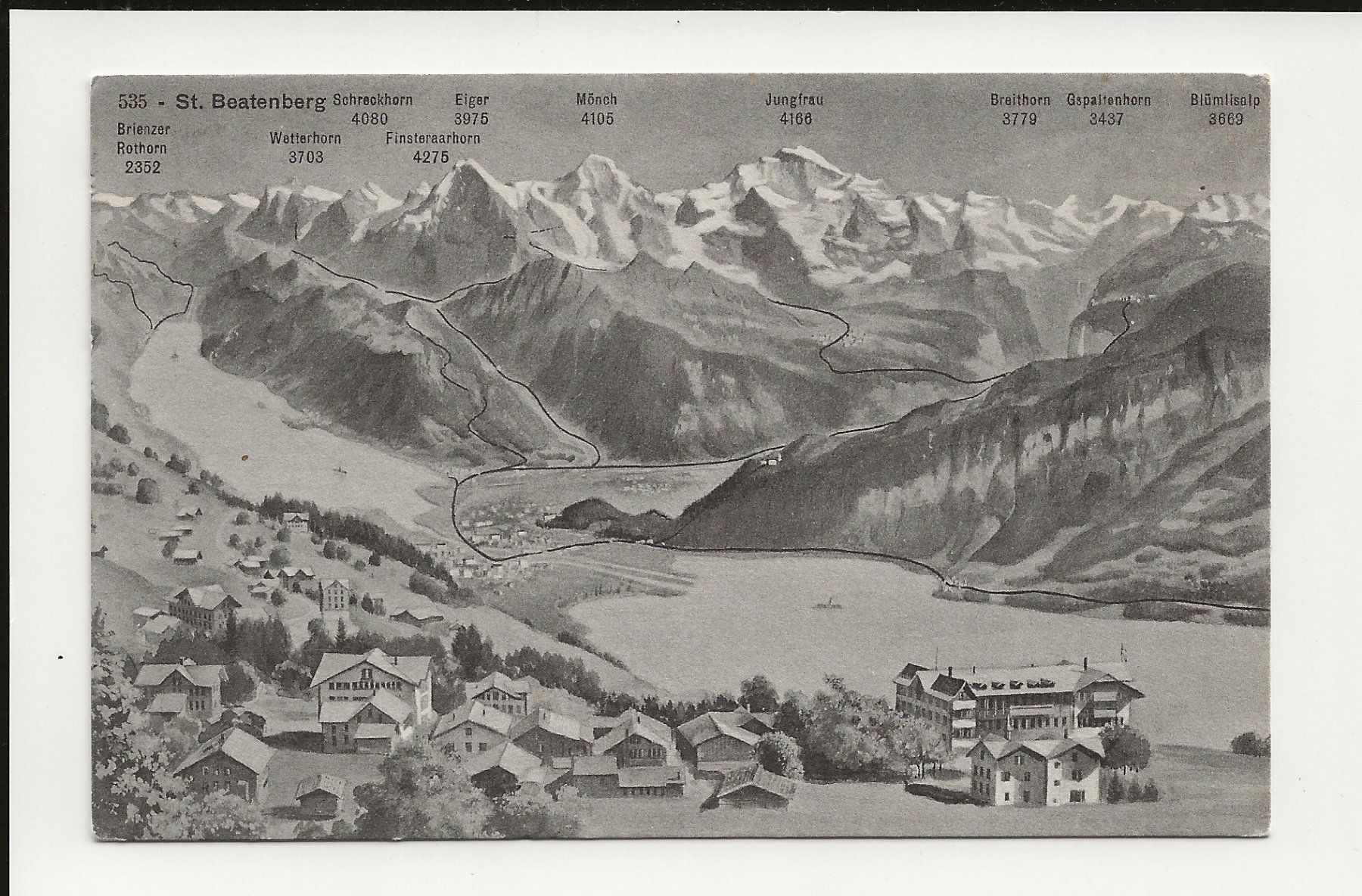Cartoline postali: AK 1911 St.Beatenberg – Usato da Greifensee venduto da 315WDO
