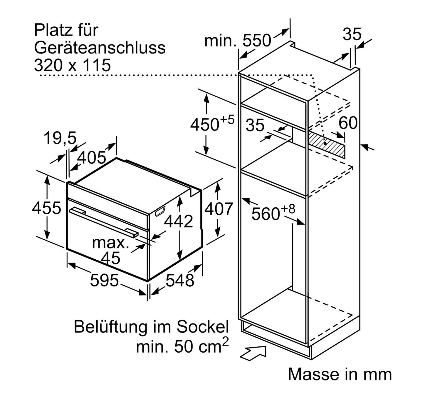 Bosch Forni: BOSCH Serie 8 Einbau-Backofen mit Mikrowelle – Usato da Ibach venduto da Mycroft 6