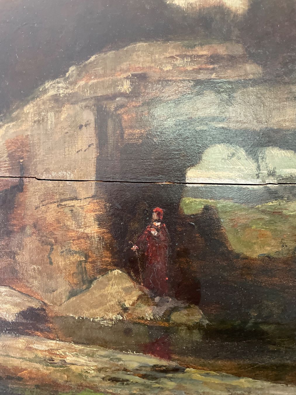 Dipinti: Originalgemälde Arnold Böcklin oder Umfeld unsigniert – Usato da Hölstein venduto da kolumbus1964 1