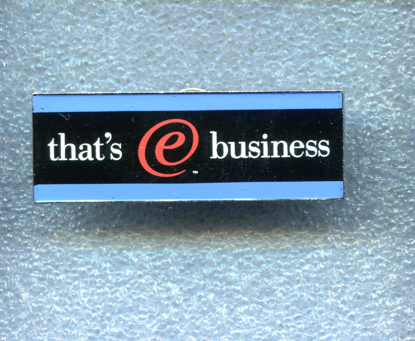 Placchette & Badge: IBM  that's @ business – Usato da Winterthur venduto da Sammleroase