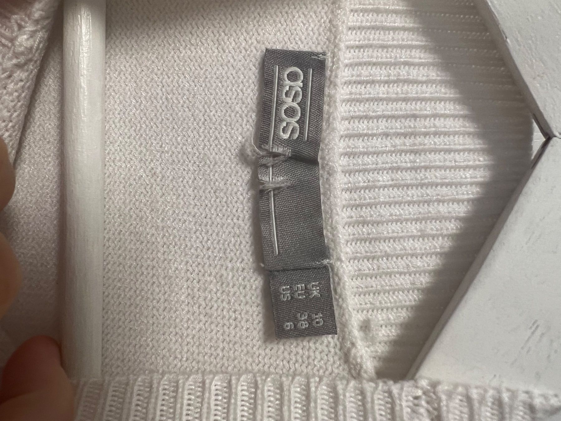 Vestiti: Asos weisses Midi Kleid – Usato da Port venduto da lau_pdf5 3