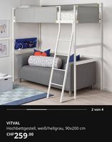 Hochbettgestell VITVAL  CHF 70.-