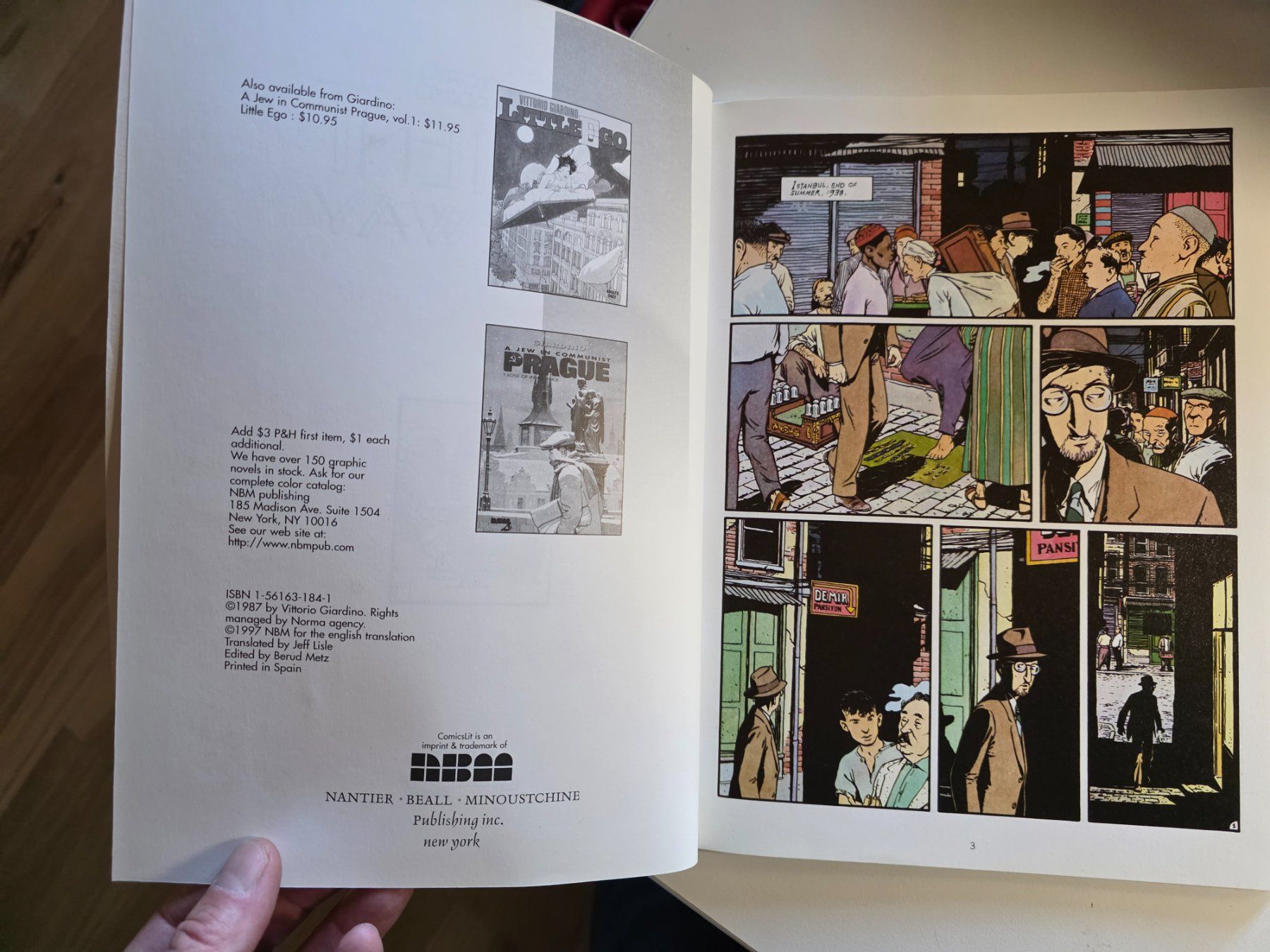 Fumetti: Comic - Orient Gateway - Vittorio Giardino - 1987 – Nuovo (secondo la descrizione) da Walterswil BE venduto da Lonitti 4