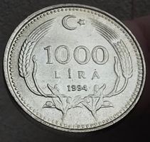 TÜRKEI 1000 LIRA 1994