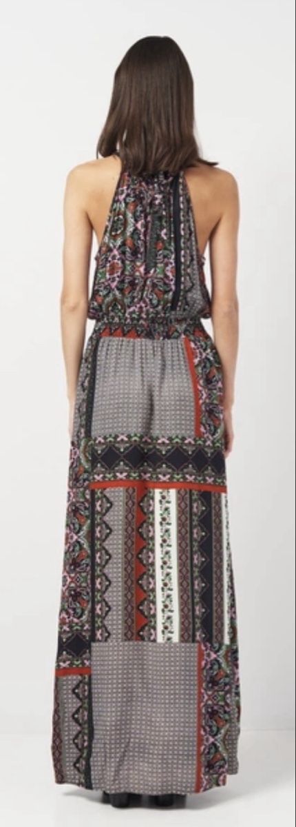 Vestiti: Maxikleid Sommer Patchwork Print Gr. S, leicht und luftig – Nuovo (secondo la descrizione) da Hendschiken venduto da Uraniali 3