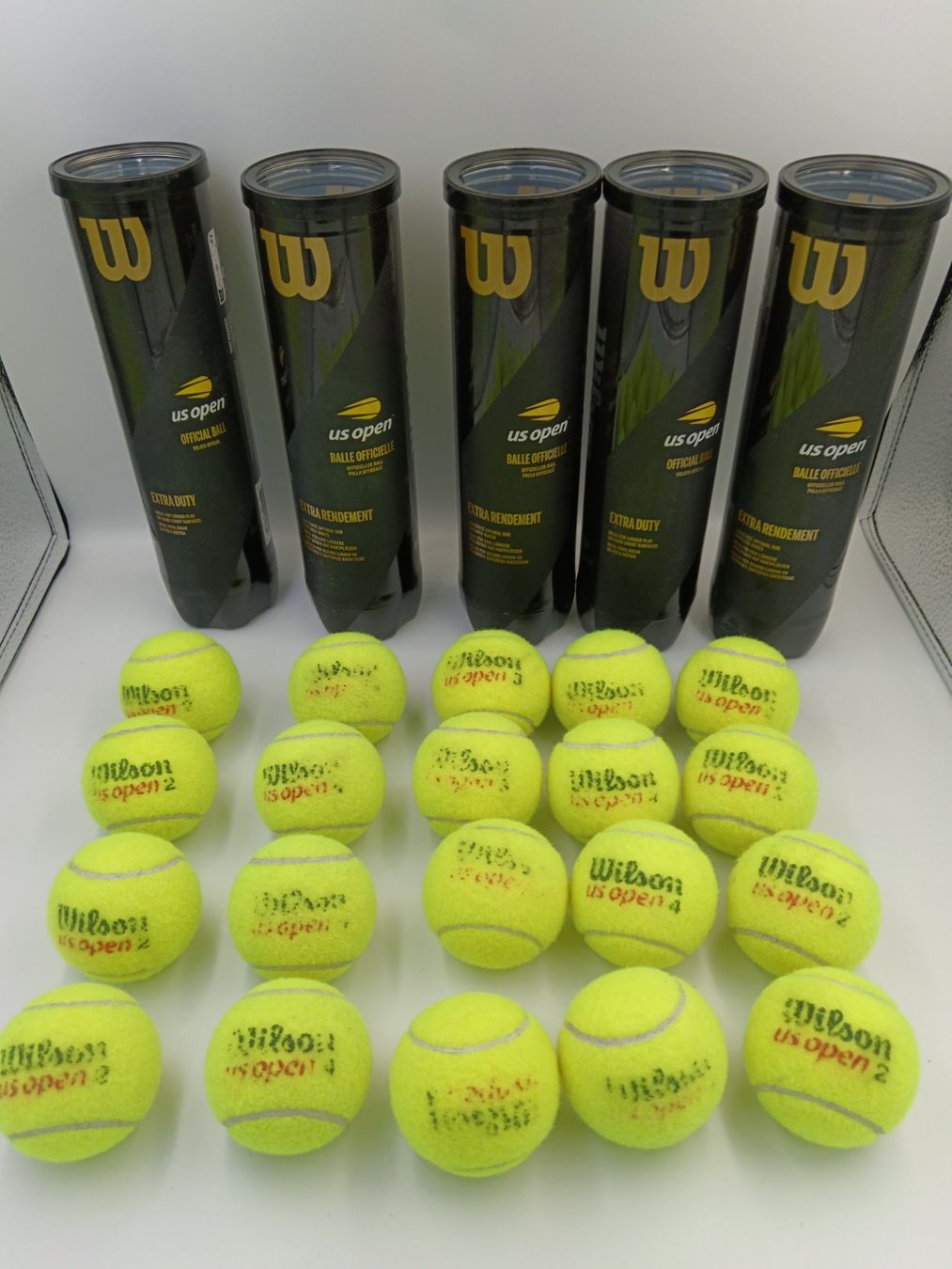 Wilson Palloni: 20 gebrauchte Tennisbälle - für Training oder Hunde – Usato da Bäch SZ venduto da Swissy46