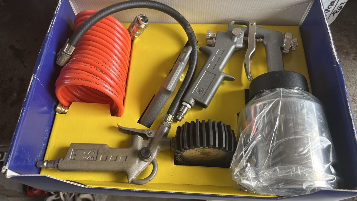 Compressori: Profi Druckluft-Kit – Nuovo e nell'imballaggio originale da Niederlenz venduto da danze01 1