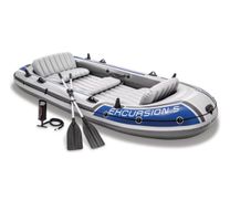 Aufblasbares Intex Excursion 5 Schlauchboot mit Zubehör – pe