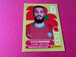 Panini Sticker FIFA Fussball WM 2026 Noussair Mazraoui MAR 5