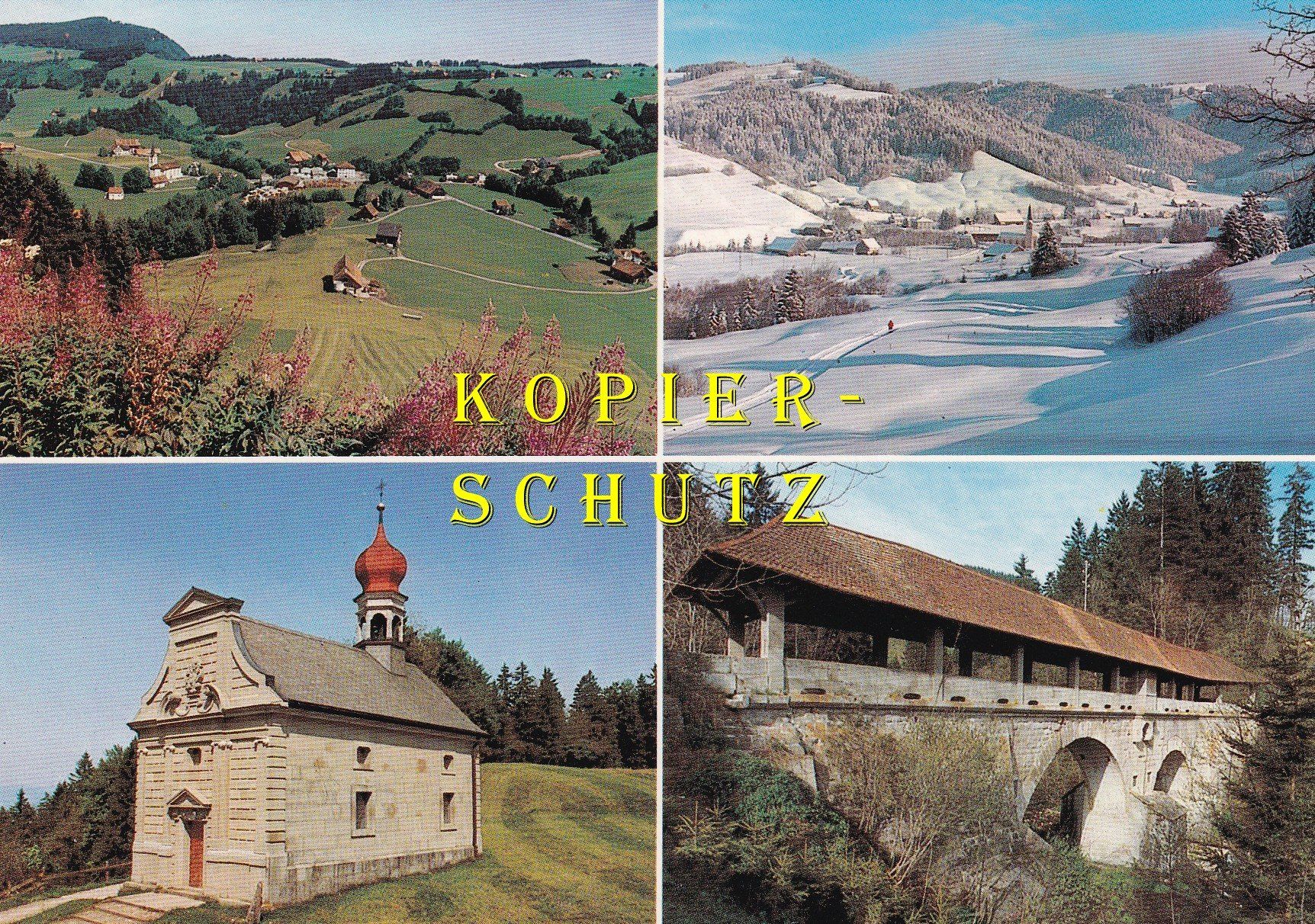 Cartoline postali: Egg am Etzel (4 Ansichten) /ay – Usato da Hombrechtikon venduto da Rudolf07