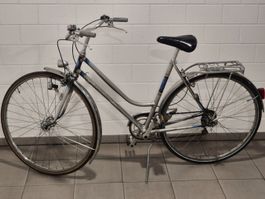 Damen Velo Silber Gebraucht 28 Zoll