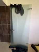 Glastür mit rahmen