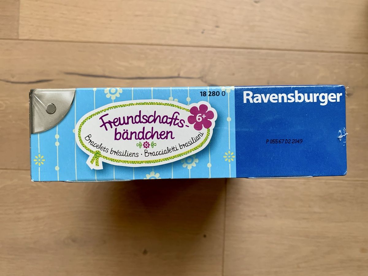 Kit bricolage: RAVENSBURGER Freundschaftsbändchen Bastelset mit Sammelbox – Nuovo e nell'imballaggio originale da Winterthur venduto da amapola 2