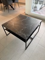 Couchtisch mit Marmor Glasplatte 