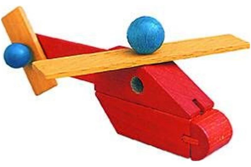 Giocattoli: Holzeisenbahn PLAYGO - Hubschrauber,Heli – Nuovo e nell'imballaggio originale da Wettingen venduto da Swala 1
