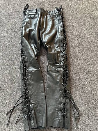 Motorrad-Lederhose