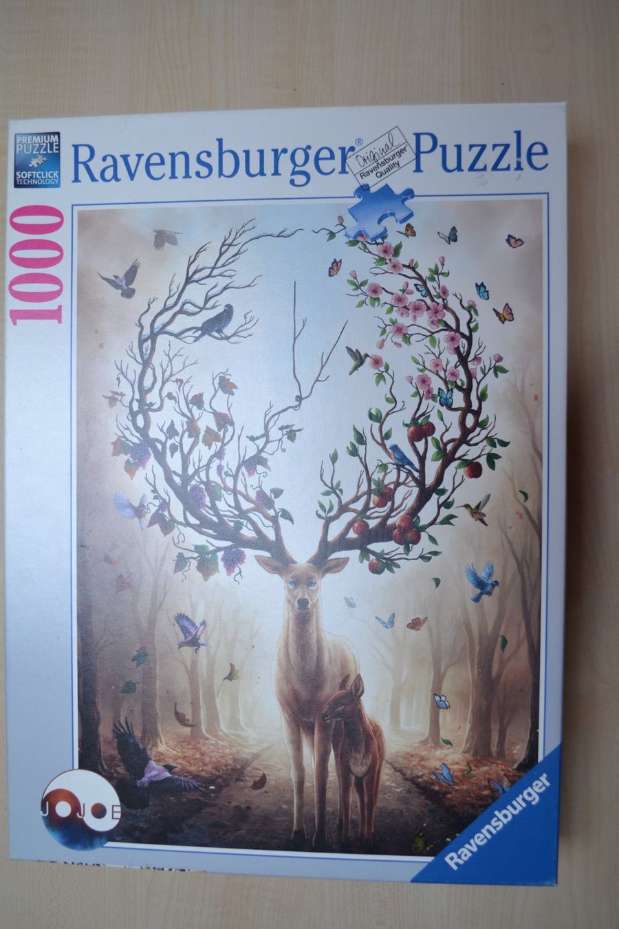 Ravensburger Puzzle: Puzzle 1000 / Magischer Hirsch – Usato da Beinwil am See venduto da kajak55