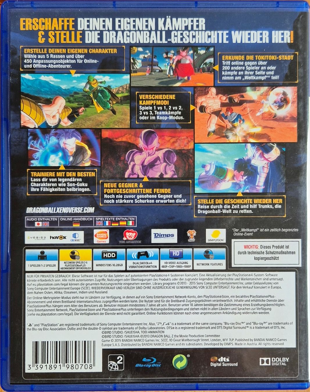 Jeux: PS4 Dragonball Xenoverse – D'occasion à Ostermundigen par Stoeber-Sh0p 1