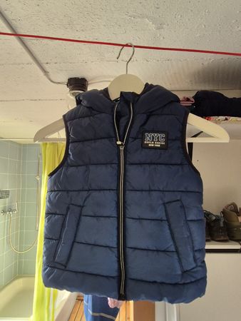 Gilet Weste Winter blau Jungs 104
