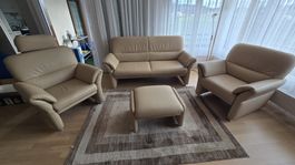 Sofa/ Polstergruppe / Canapé Leder, Horst AG (Sable)