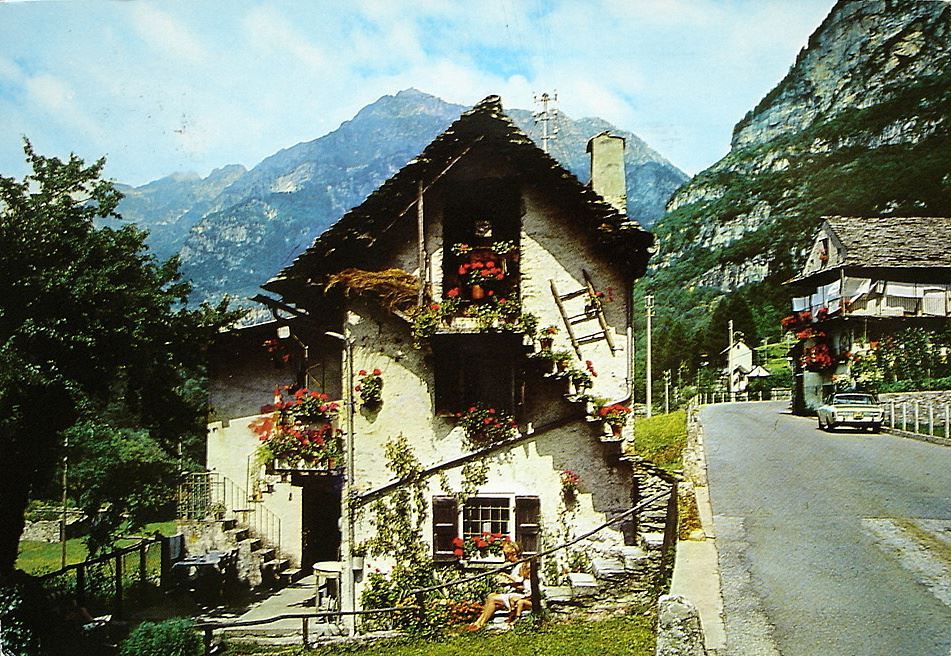 Cartes postales: LAVERTEZZO Valle Verzasca - Auto – D'occasion à Jona par philajona