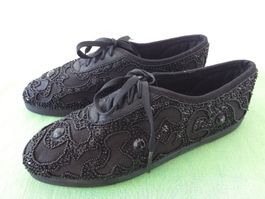 Bestickte Sneakers, Gr 39, neuwertig