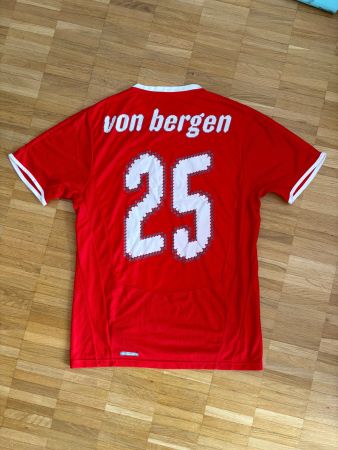 2008-10 SCHWEIZ NATI TRIKOT VON BERGEN #22 SIZE S