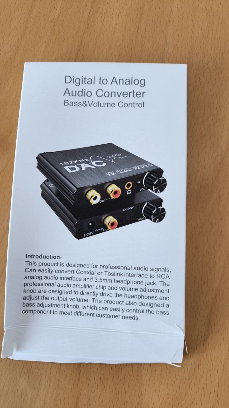 Konverter: Audio Converter – Neu (gemäss Beschreibung) aus Lütisburg von ha70