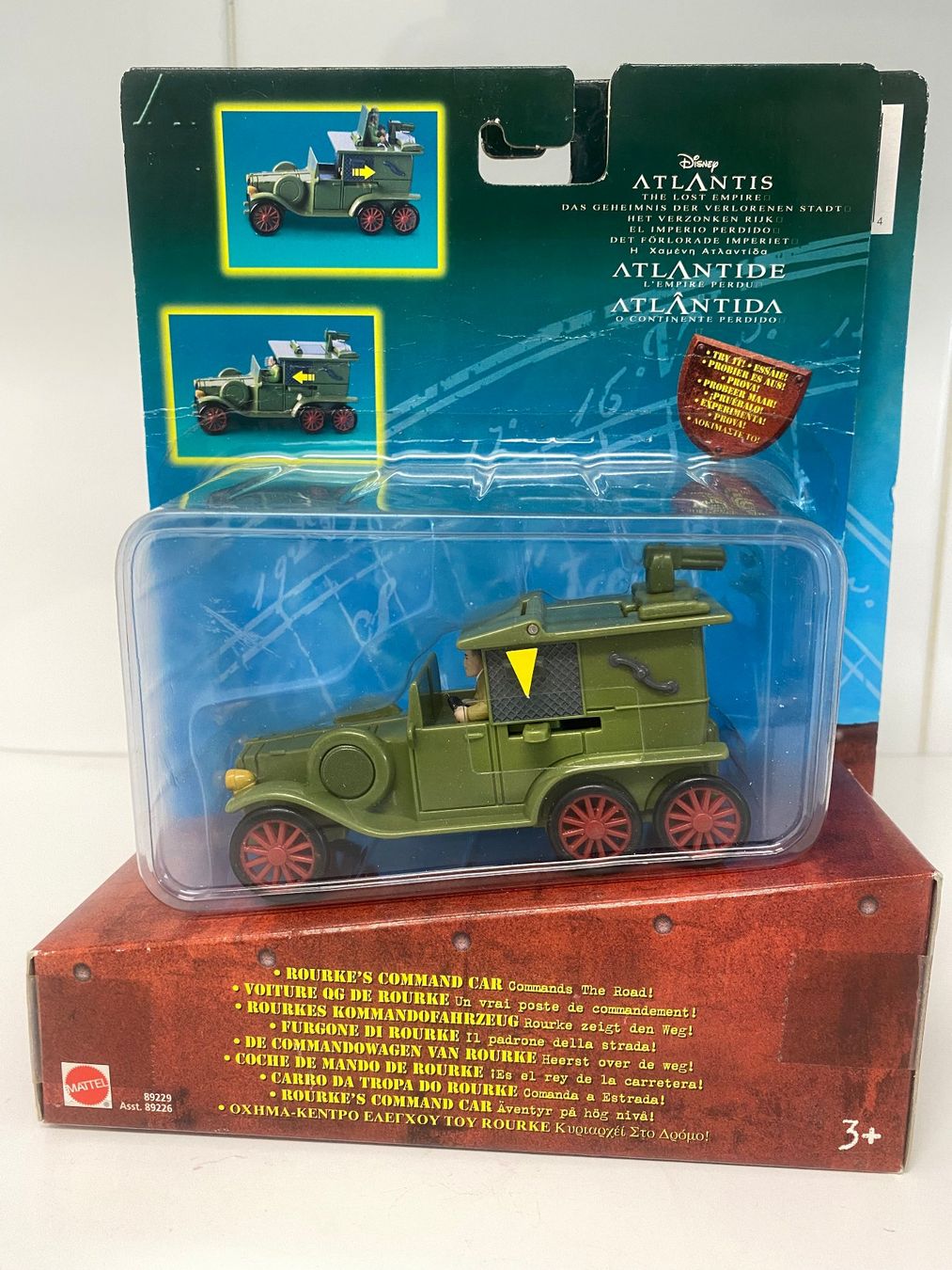 Disney Modellini d'auto: Disney Atlantis Rourke's Comand Car 431 – Nuovo e nell'imballaggio originale da Stäfa venduto da elcondor245