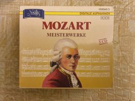 konvolut 5 CD Mozart Meisterwerke 1990. top Zustand