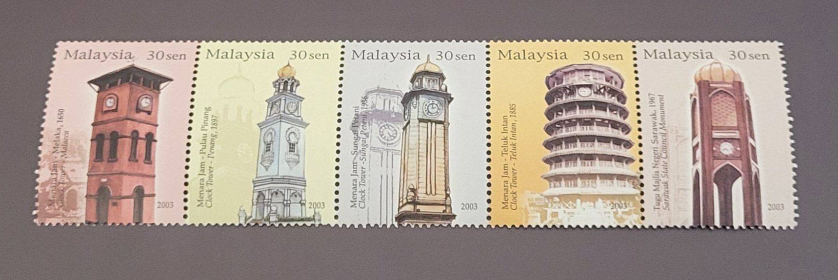 Tutti i francobolli: Malaysia 2003 schöne briefmarken – Nuovo (secondo la descrizione) da St Gallen venduto da Stampsalshobby