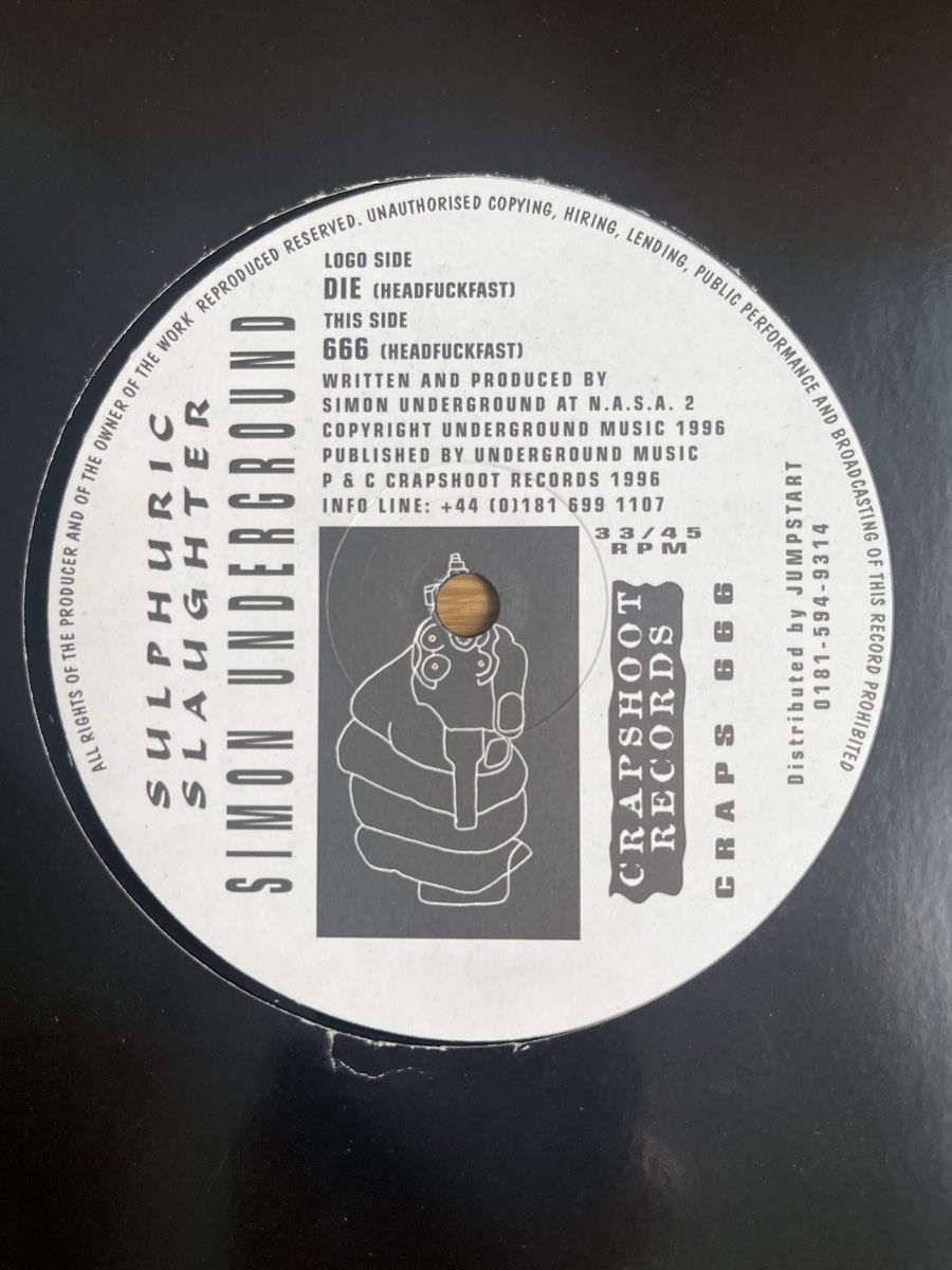 Schallplatten: Simon Underground Hardcore Vinyl – Gebraucht aus Wangen b. Olten von break72 1