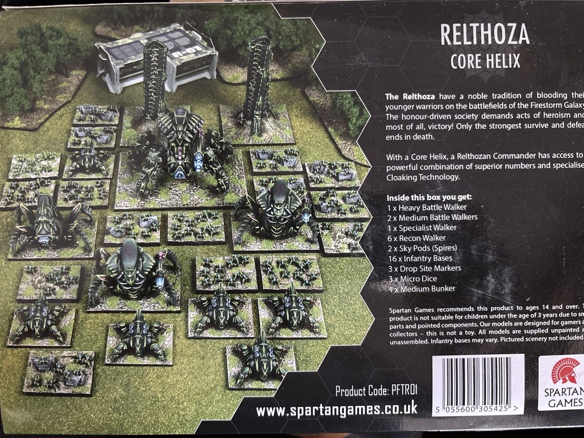 Spielzeuge: Firestorm Planetfall Relthoza Core Helix Spartan Games – Neu und originalverpackt aus Neuhaus SG von psrizzo 1