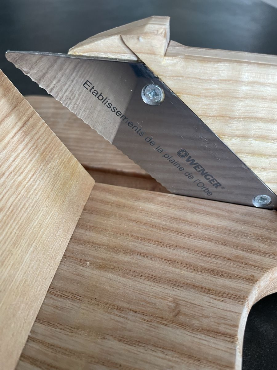 Wenger Coltelli da cucina: Guillotine à Saucisson Wenger Wursthobel – Usato da Vallamand venduto da Bricbracbroc82 2