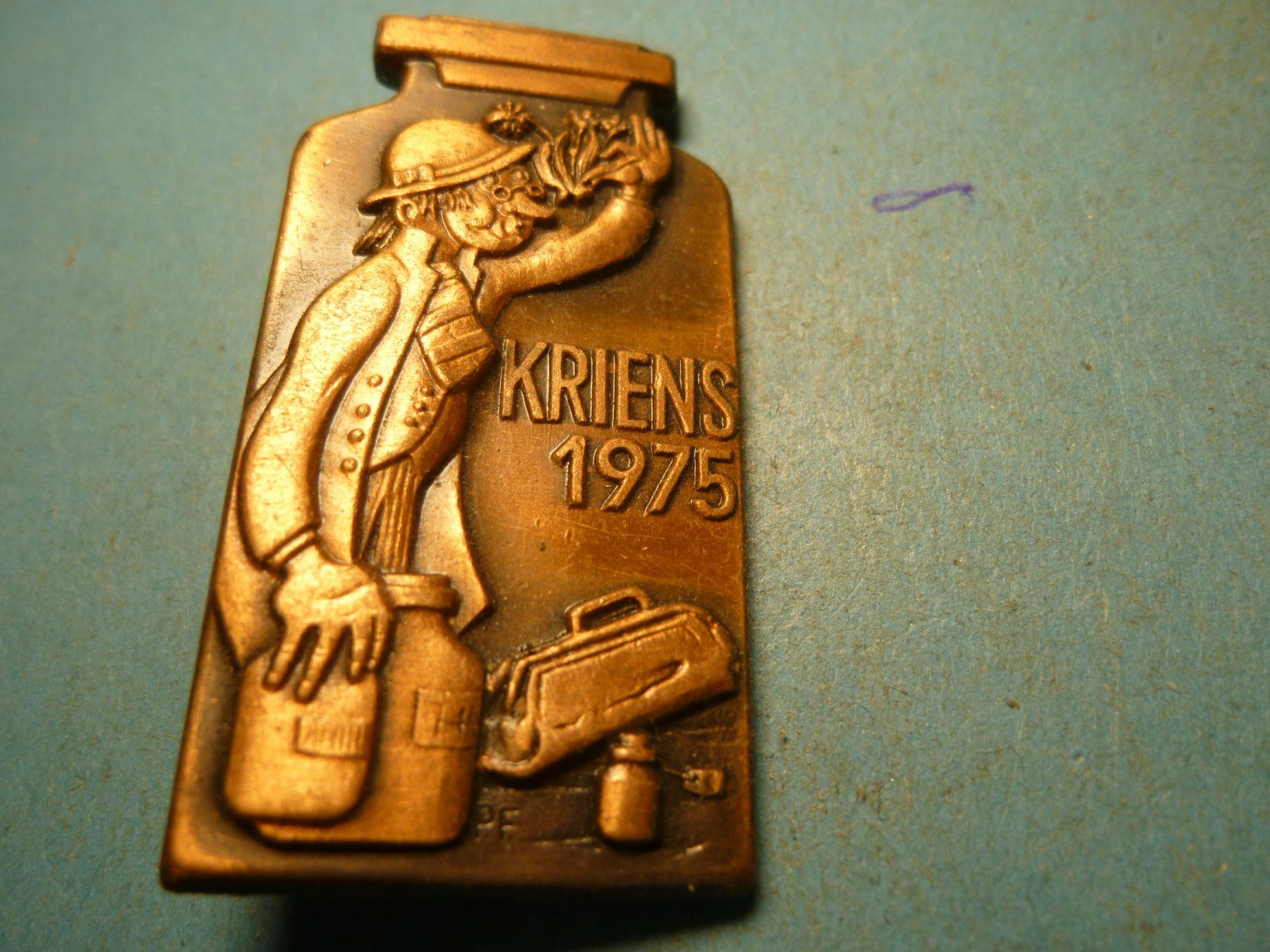Plaquettes & Badges: KRIENS 1975 BRONZE – D'occasion à Ried (Muotathal) par Mandarin02