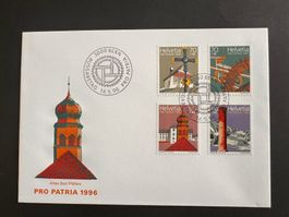 FDC Brief Pro Patria 1996  (P935)