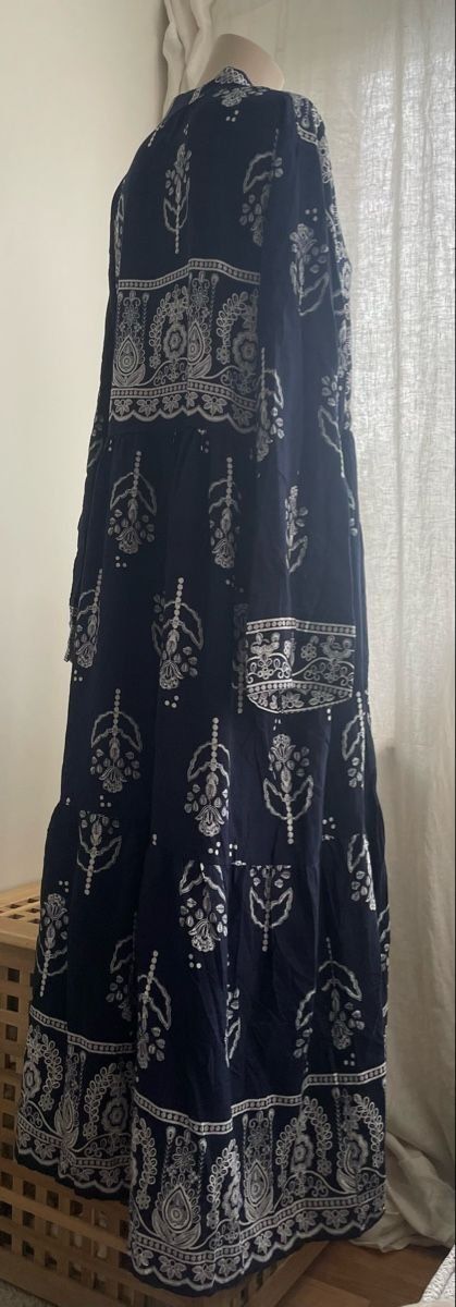 Vestiti: Maxi-Kleid in Dunkelblau und Weiss – Nuovo (secondo la descrizione) da Bern venduto da tillier6 2