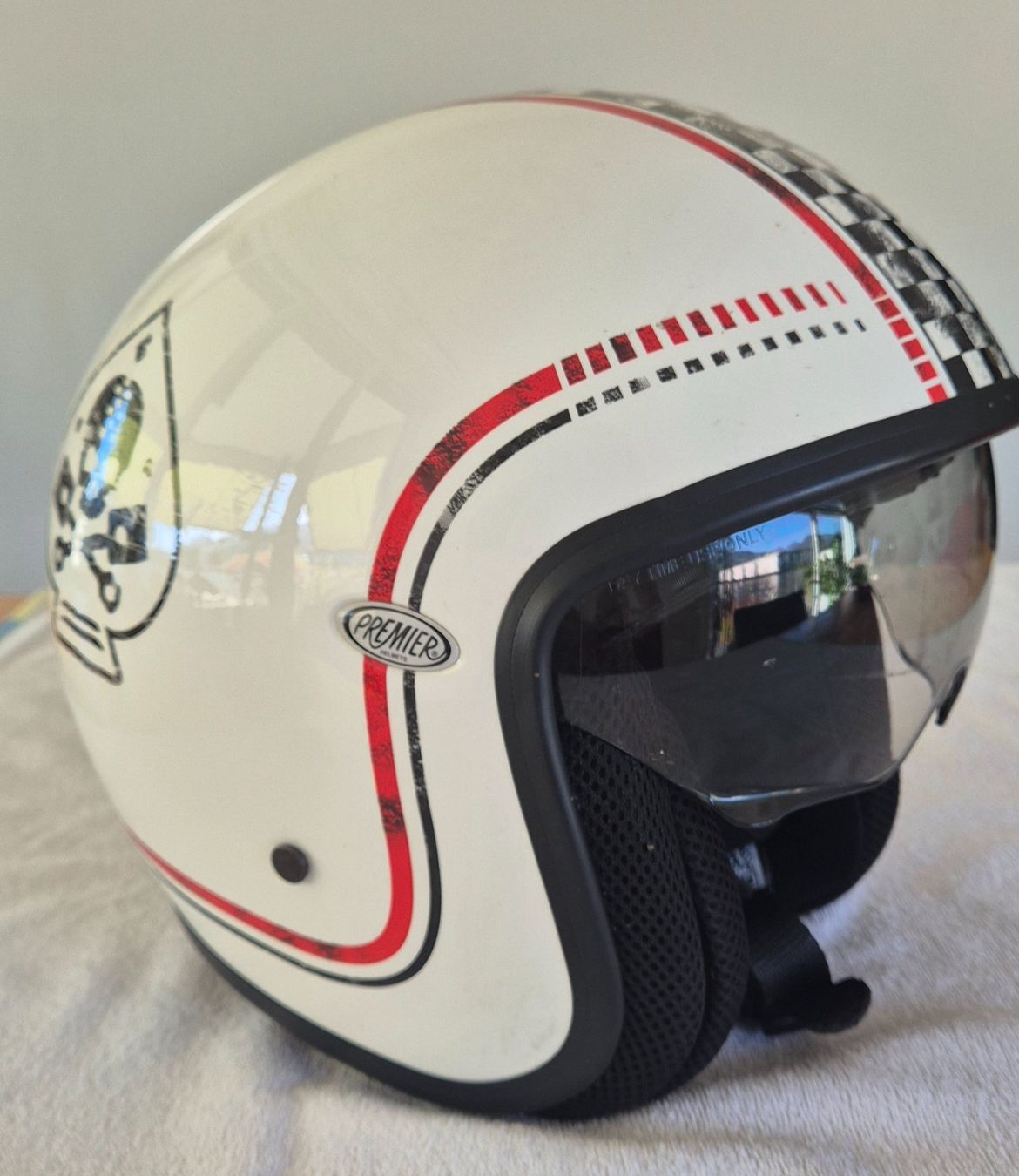 Caschi & visiere: Motorradhelm Premier Herren – Usato da Lachen SZ venduto da Harly07