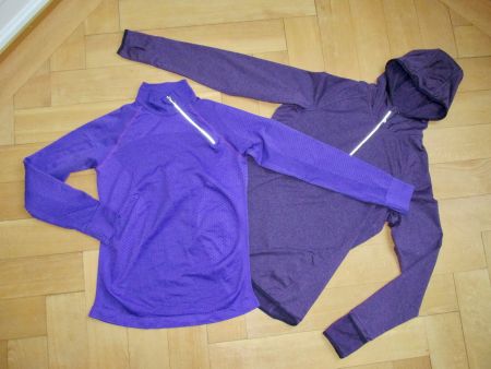 2 Sport Langarmshirts, Gr. M für Damen / cool running