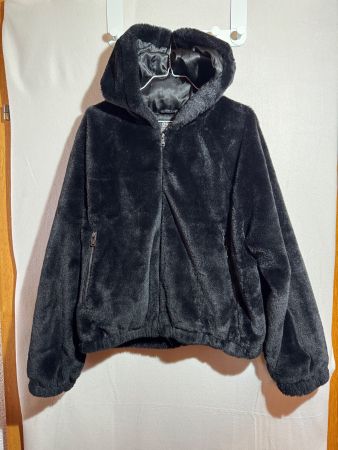Kuschlig weiche Kapuzenjacke von Chicoree Gr. L/XL