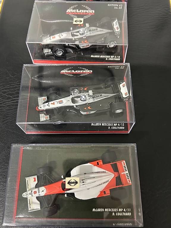 Modellbausätze & Standmodelle: Konvolut von David Coulthard – Gebraucht aus Allschwil von Haffelow