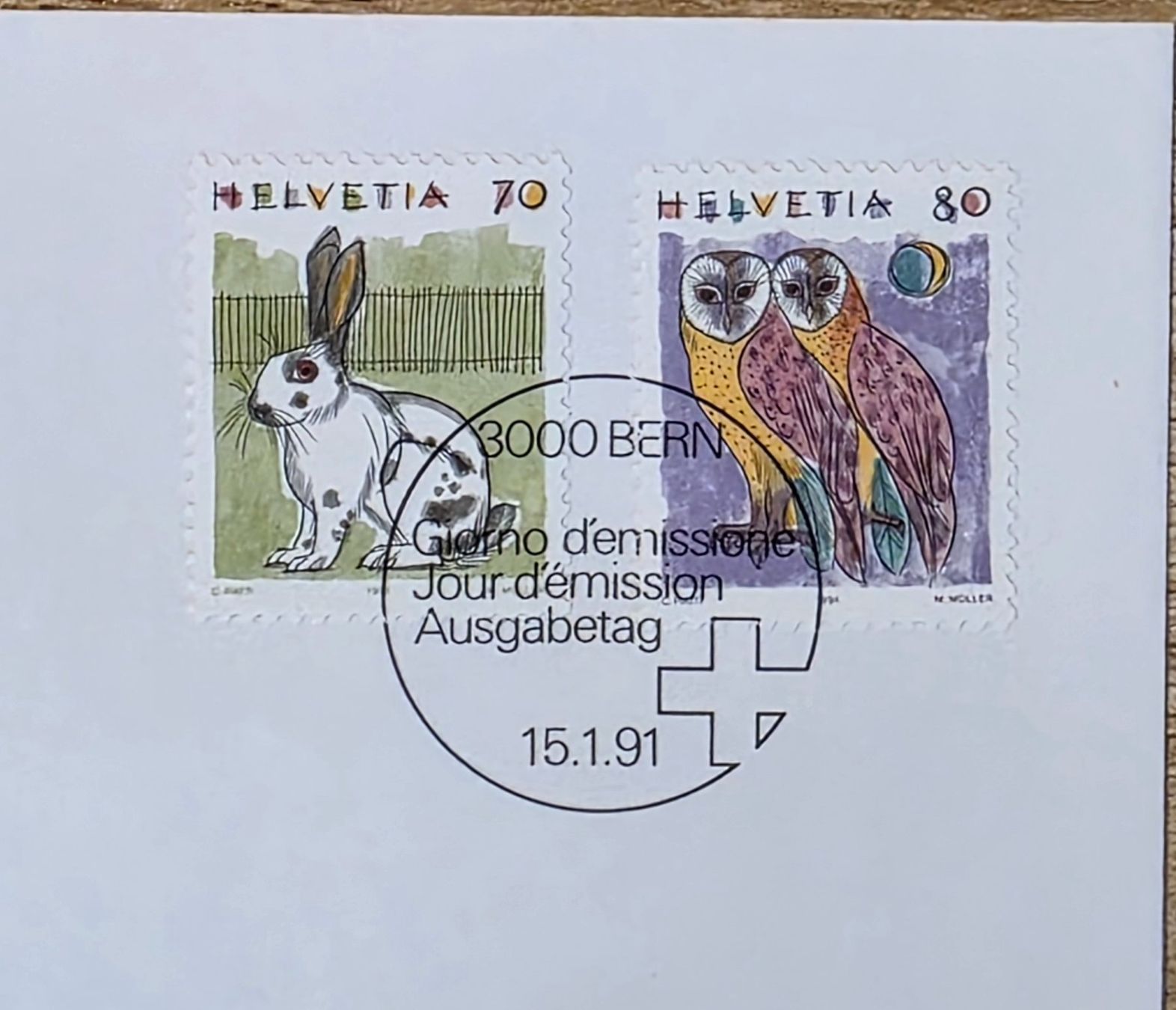 Tutti i francobolli: First Day FDC 1991 – Usato da Rohrbach venduto da lod_m58r 1