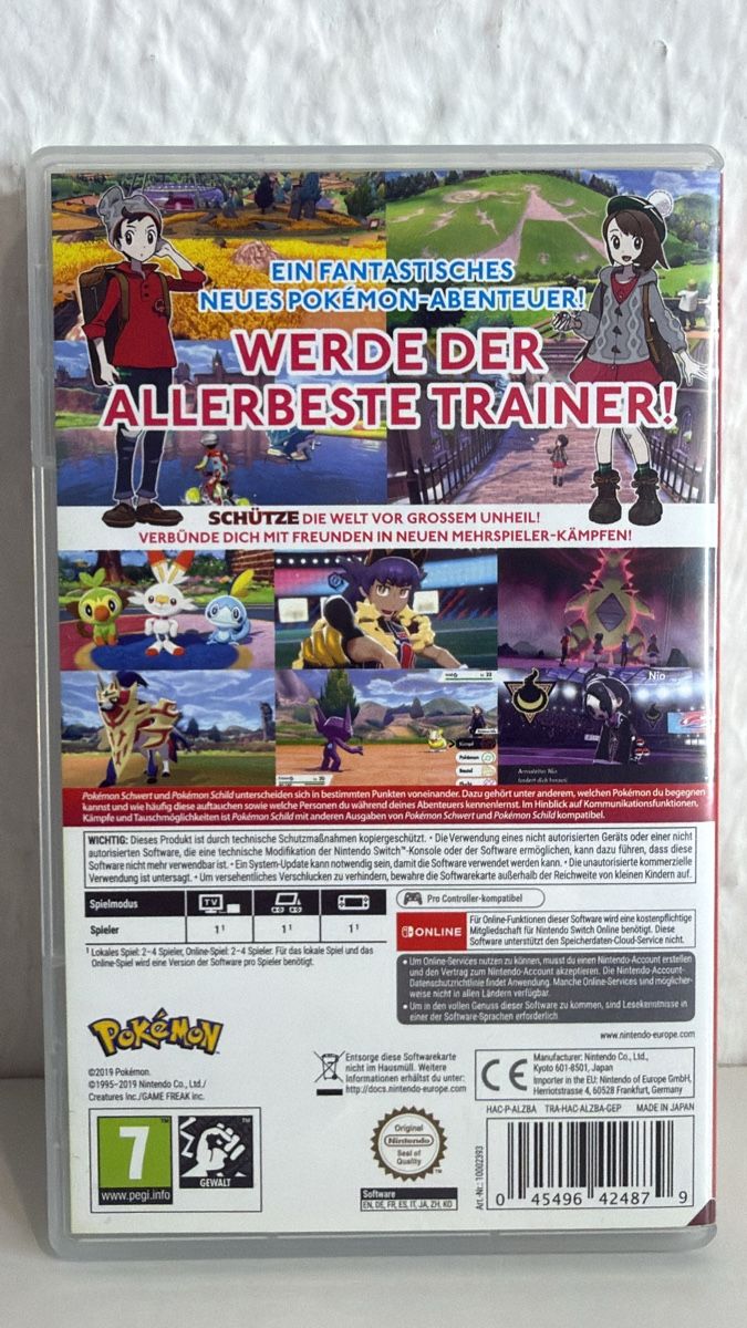 Nintendo Giochi: Pokemon Shield for Nintendo Switch, Great Condition! – Usato da Ehrendingen venduto da bubulence 1
