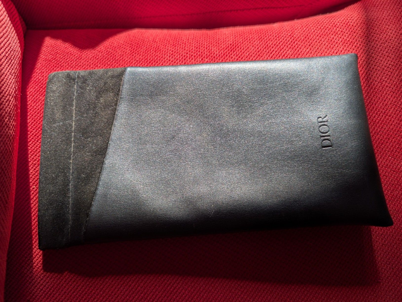 Dior Portefeuilles: Christian Dior Original - Cuir Noir & Daim – Neuf (Voir description) à Daillens par cla_sj2w